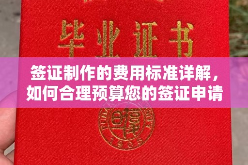 乌拉特前旗签证制作的费用标准详解，如何合理预算您的签证申请成本